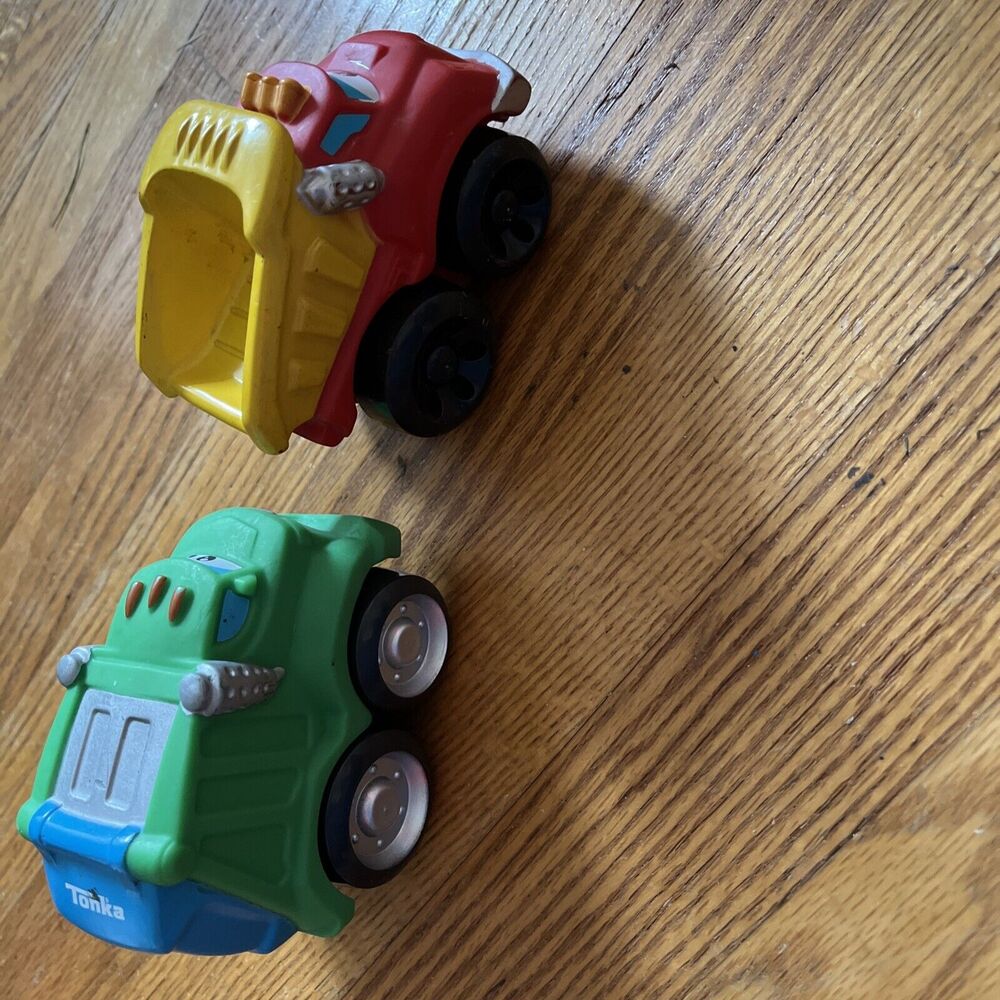 Lot of 2 Tonka Soft Trucks Chuck & Rumble - Picture 3 of 4